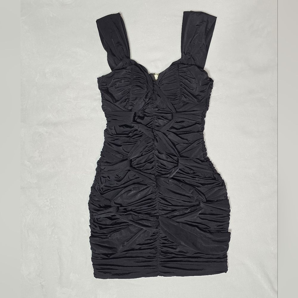 "Bebe" little black dress, size M.